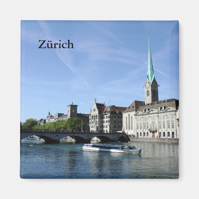 Imã Rio Limmat em Zürich (Frente)