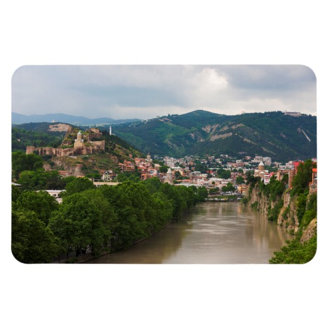 Ímã Rio Mt'k'vari Fluindo, Tbilisi (Horizontal)
