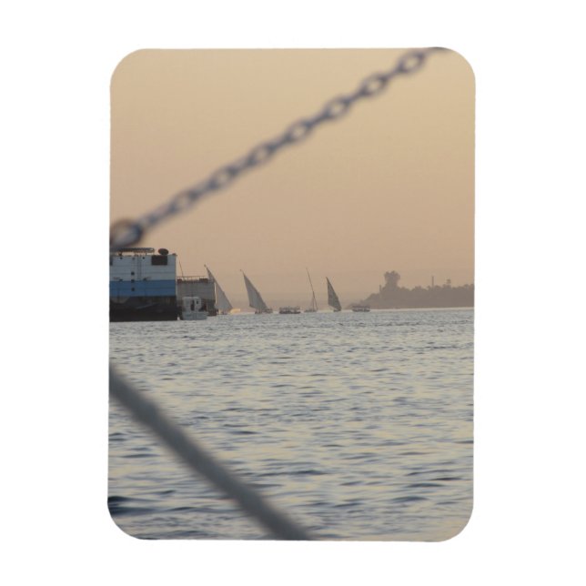 Ímã Rio Nile Sunset Fotografia Flexível (Vertical)