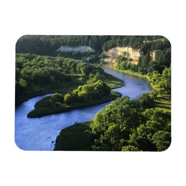 Ímã Rio Niobrara perto do Namorados de Nebraska (Horizontal)