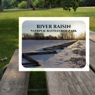 Ímã Rio Raisin National Battlefield Park Guerra de 181