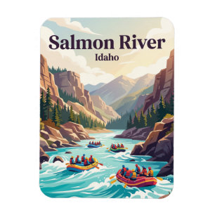 Ímã Rio Salmon Idaho, EUA