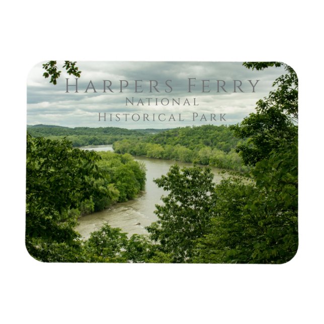 Ímã Rio Shenandoah, Harpers Ferry NHP (Horizontal)