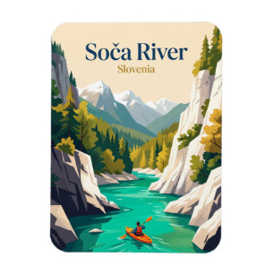 Ímã Rio Soča, Eslovênia