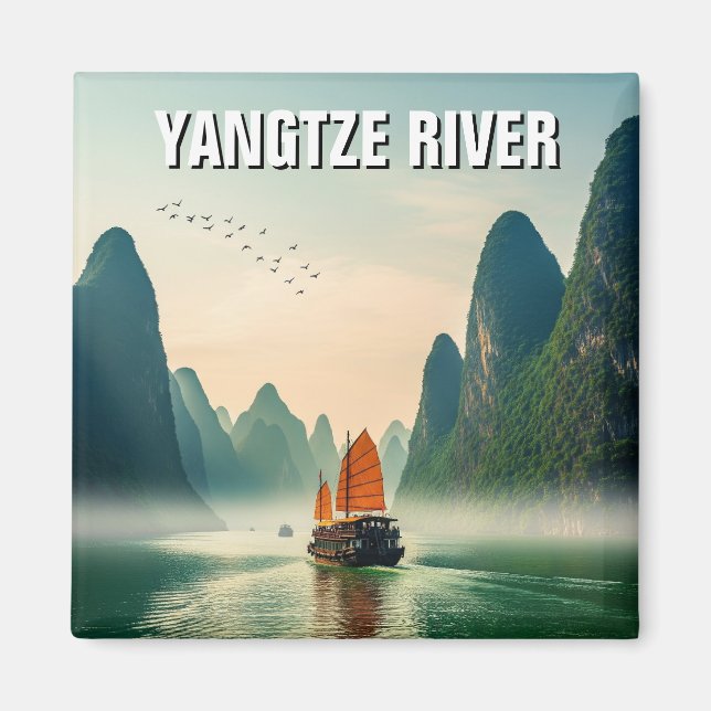 Imã Rio Yangtze China (Frente)