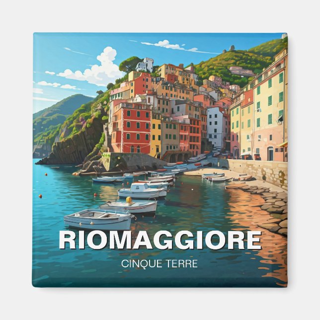 Imã Riomaggiore, Magnet Cinqua Terra (Frente)