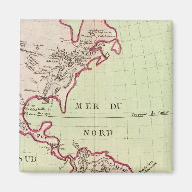 Imã Rios e Montanhas das Américas (Frente)