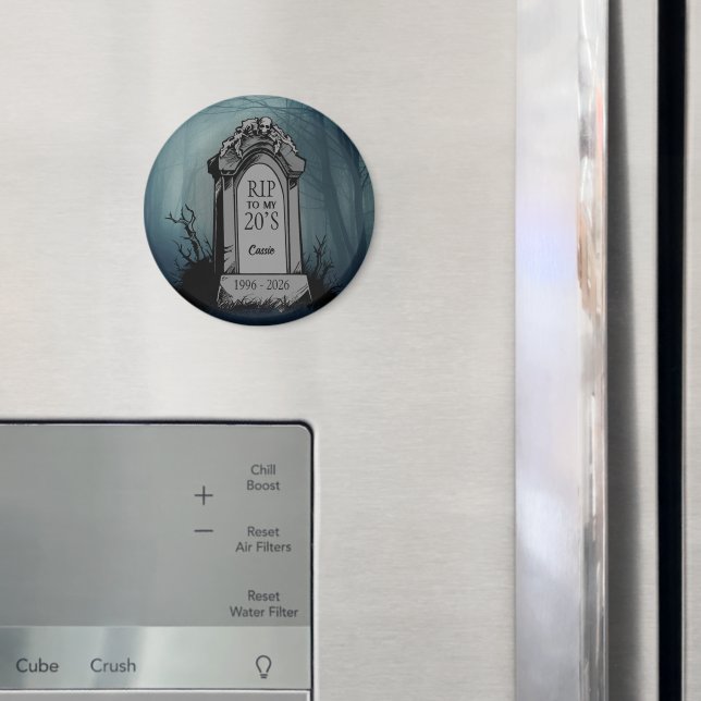 Imã RIP para a Festa de aniversário dos 20 (In Situ (Fridge))