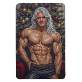 Ímã Ripped and Ready for Yuletide