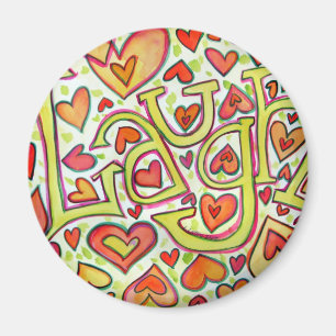 Imã Rir do Magnete de Arte do Word