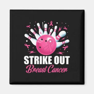 Imã Riscar Os Pinos Da Bola de boliche Cancer Da Mama 