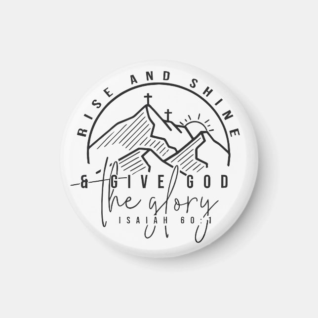 Imã Rise e Brilho (Frente)