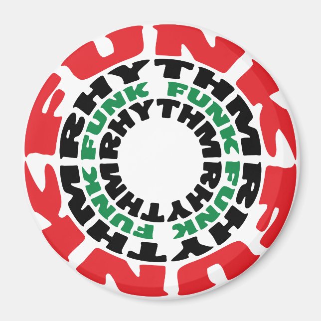 Imã Ritmo Funk Funk Rhythm (Frente)