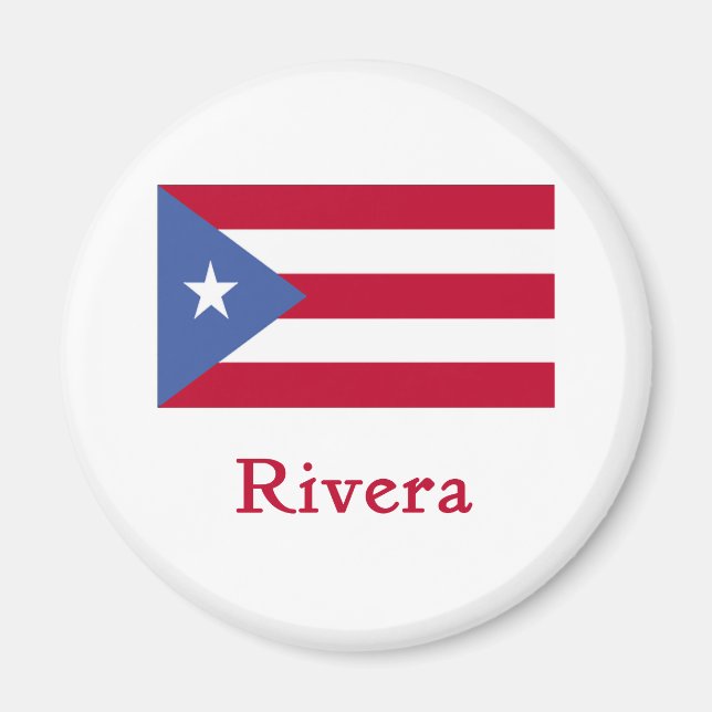 Imã Rivera Puerto Rican Flag (Frente)