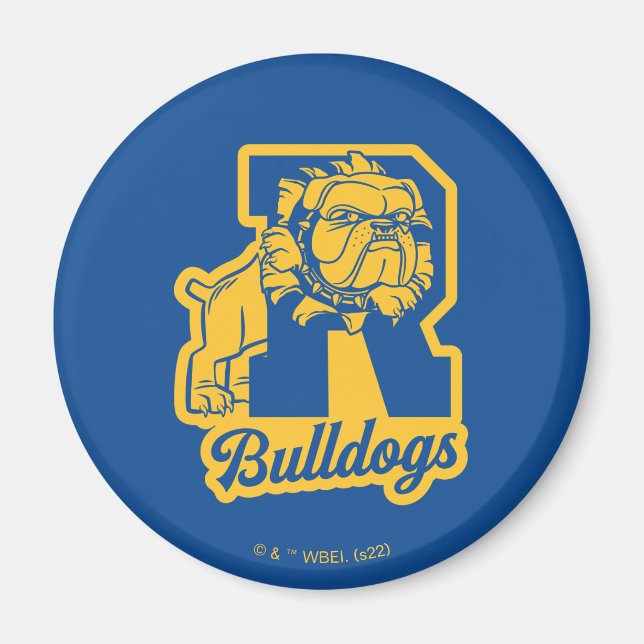 Imã Riverdale Bulldog Letterman (Frente)