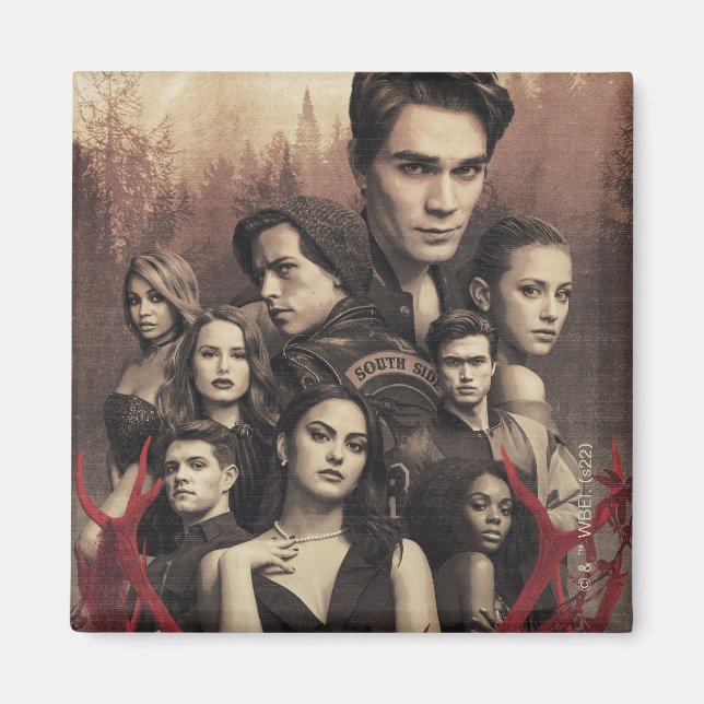 Imã Riverdale Deer Skull Poster (Frente)