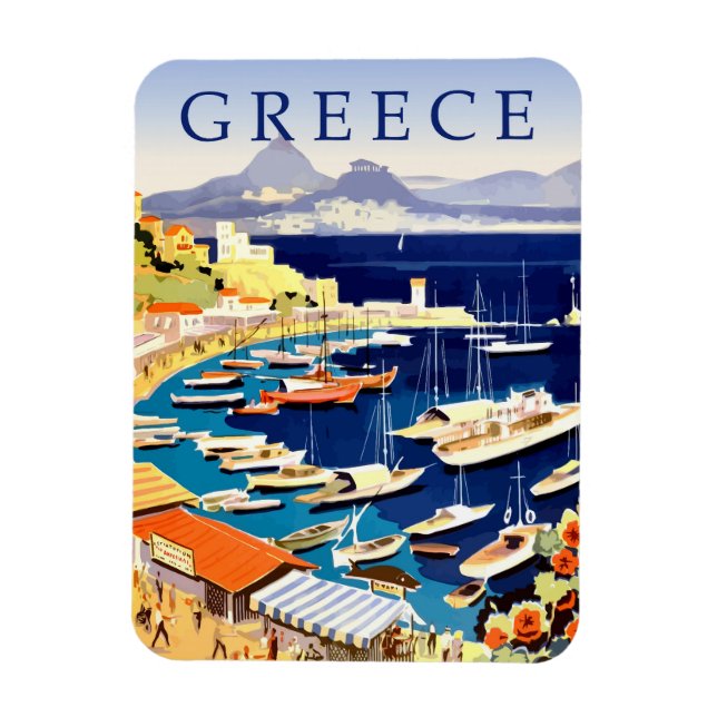 Ímã Riviera Grega, (Vertical)