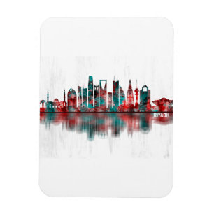 Ímã Riyadh Arábia Saudita Skyline