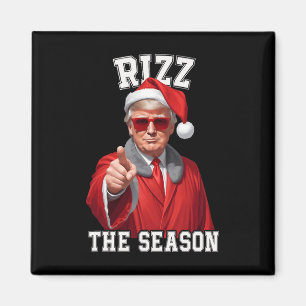 Imã Rizz A Época Engraçado Trump Natal Papai Noel