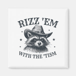 Imã Rizz Em Com O Autismo Do Raccoon Do Cowboy Do Tism