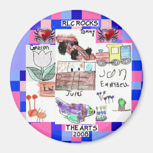 Imã RLC balança as artes