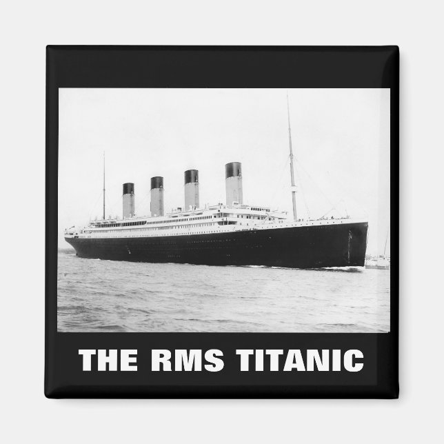 Imã RMS Titanic Passenger Liner (Frente)