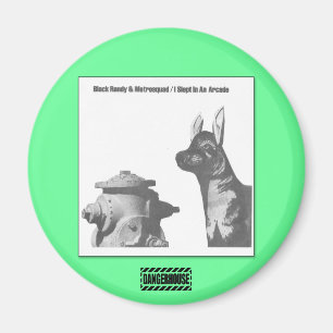 Imã Rnd. Magnet Black Randy Arcade Dangerhouse