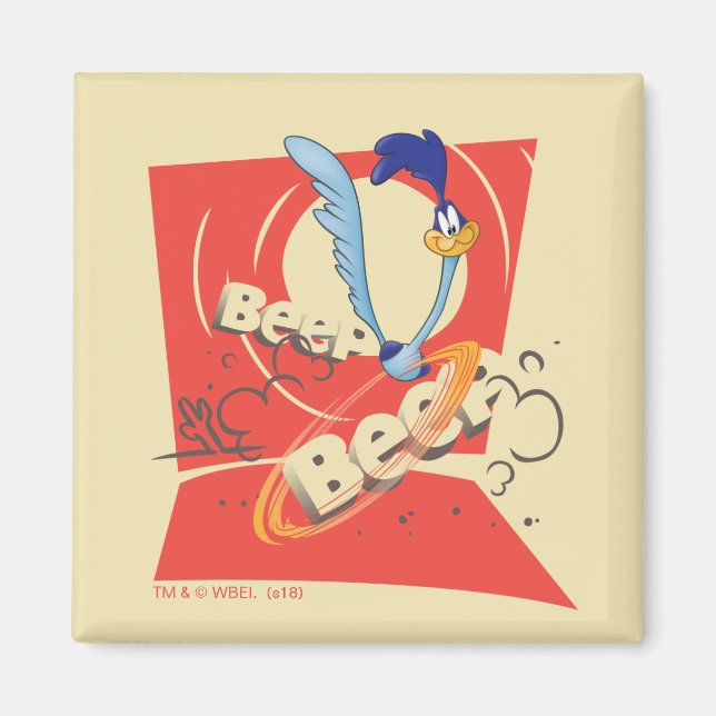 IMÃ ROAD RUNNER™ BEEP BEEP!™ (Frente)
