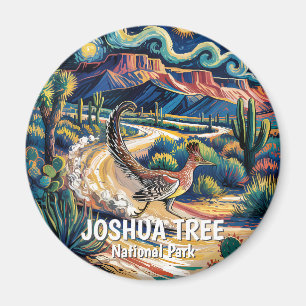 Imã Roadrunner de Joshua Tree Van Gogh Noite Personali