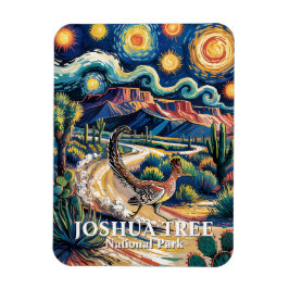Ímã Roadrunner of Joshua Tree Van Gogh Night Custom