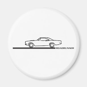 Imã Roadunner Plymouth 1968
