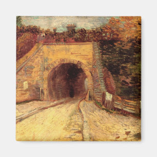 Imã Roadway com Viaduto Subpass por Vincent van Gogh