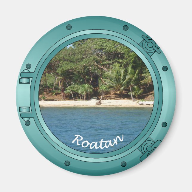 Imã Roatan Porthole (Frente)