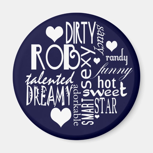 Imã Rob Magnet (Frente)