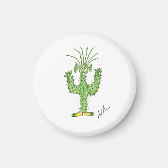 Imã RobArt Cactus Magnet (Frente)