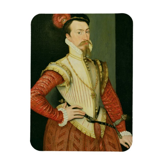 Ímã Robert Dudley (1532-88) 1rua Earl of Leicester, c. (Vertical)