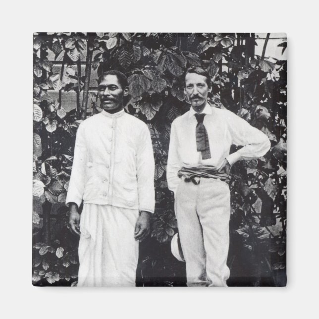 Imã Robert Louis Stevenson e seu amigo (Frente)