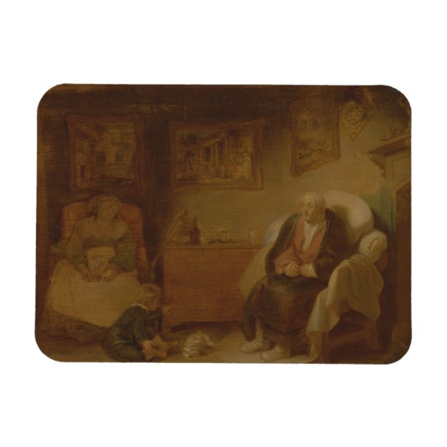Ímã Robert Smirke - As Sete Idades do Homem (Horizontal)