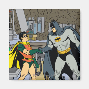Imã Robin E Batman Handshake