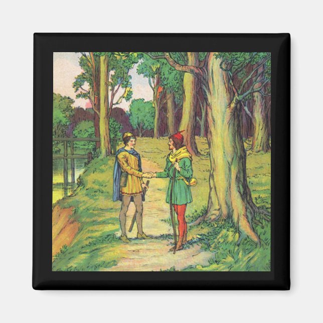 Imã Robin Hood e Pequeno João  (Frente)