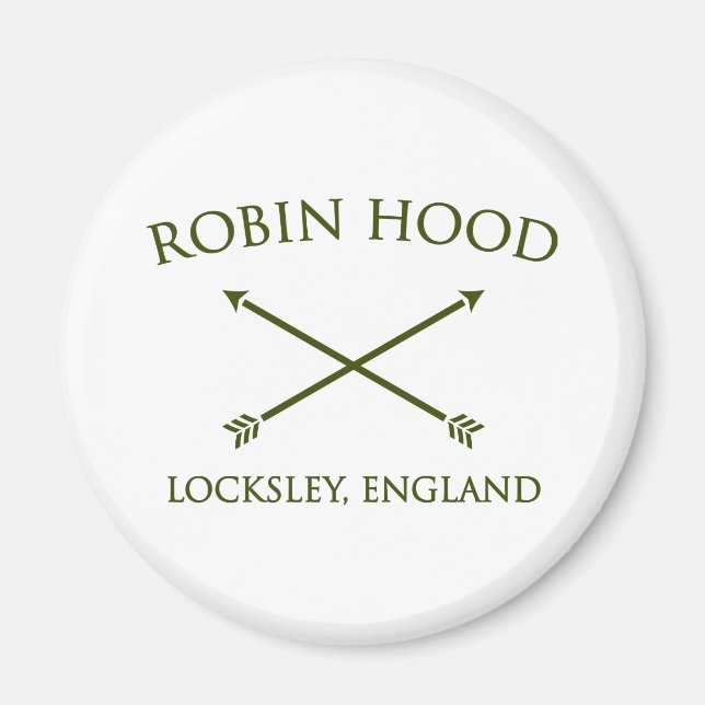 Imã robin hood locksley (Frente)