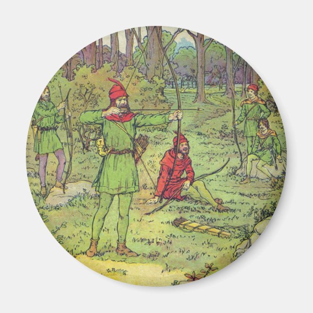 Imã Robin Hood na Floresta  (Frente)