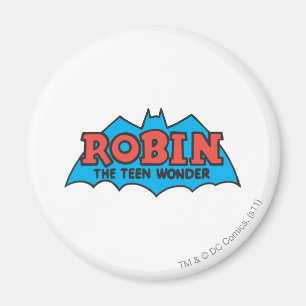 Imã Robin O Logotipo Admirável Do Adolescente
