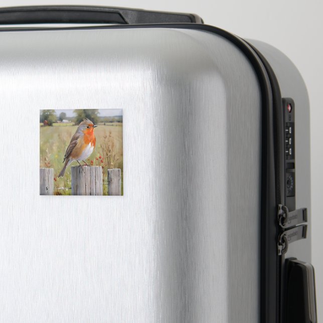 Imã Robin Redbreast Magnet (In Situ (Luggage))