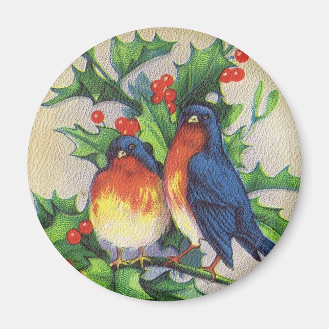 Imã Robins e Natal Holly (Frente)