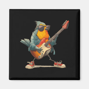 Imã Robô Incrível Com Guitarra Elétrica Para Meninos A