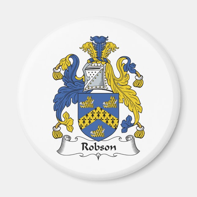 Imã Robson Family Crest (Frente)