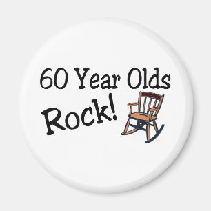 Imã Rocha das pessoas de 60 anos (cadeira de balanço)