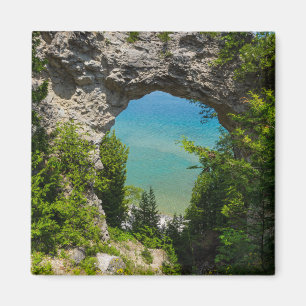 Imã Rocha do arco de Mackinacs