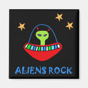 Imã rocha dos aliens!